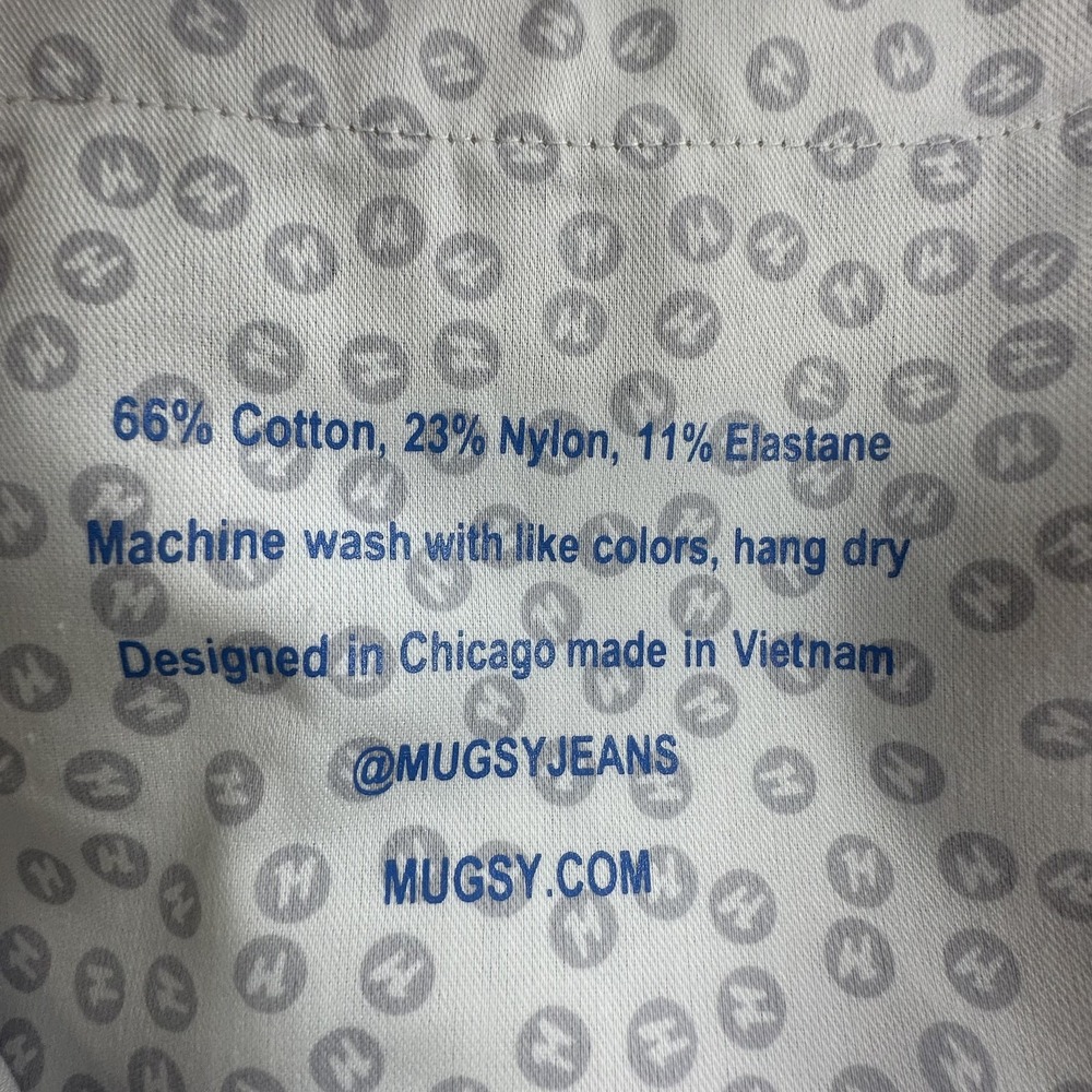 Mugsy Arnies Pants Mens 42 Beige Stretch Performance Golf Chino Khakis Office - Picture 7 of 11